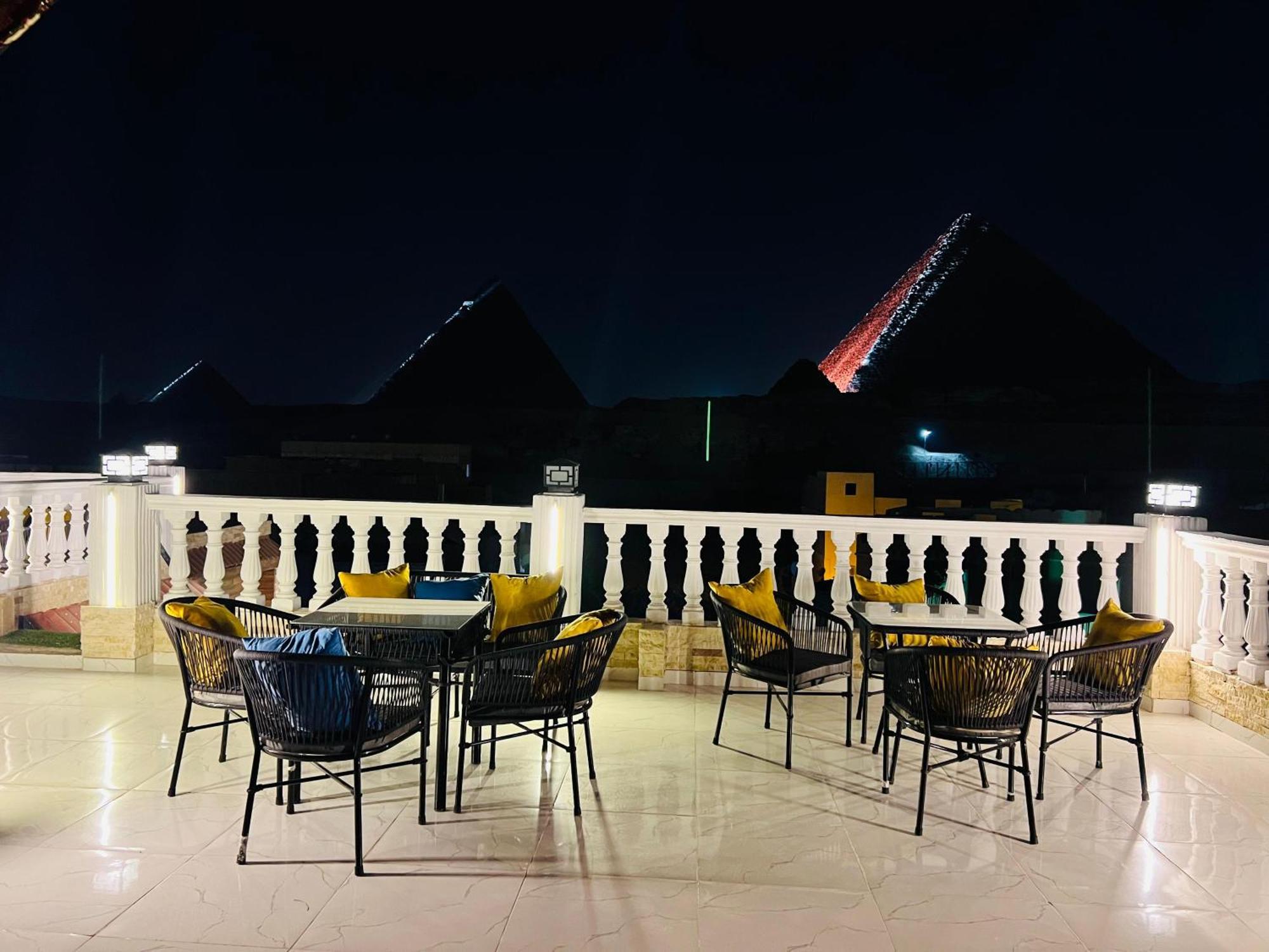 New Scarab Pyramids View Hotel Kafrat al Jabal Exterior photo