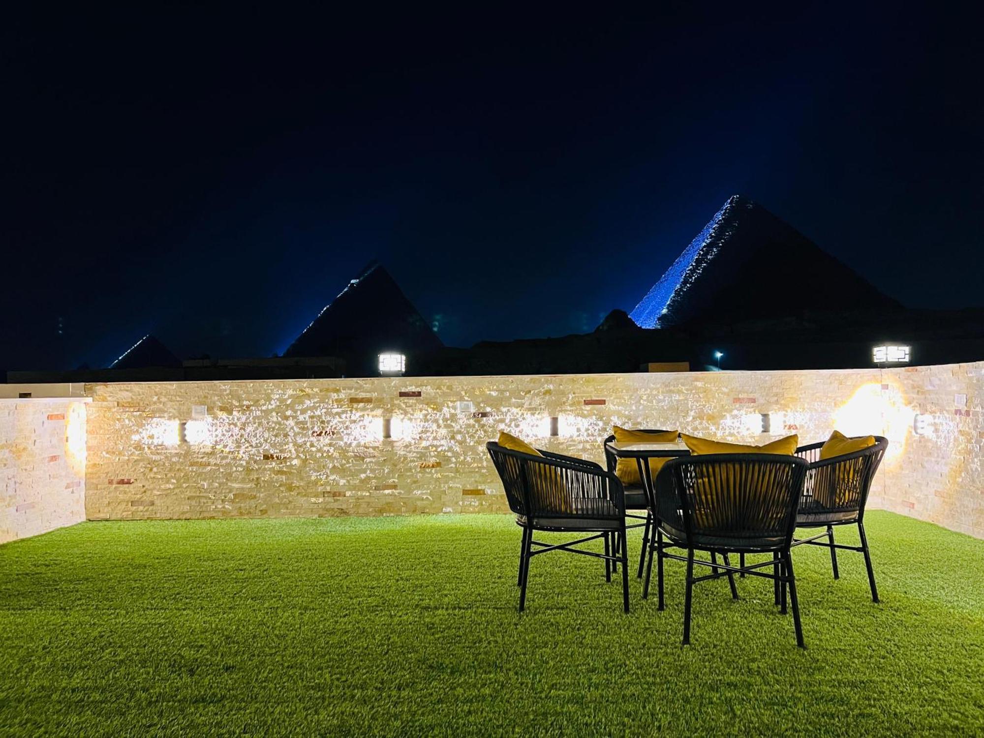New Scarab Pyramids View Hotel Kafrat al Jabal Exterior photo