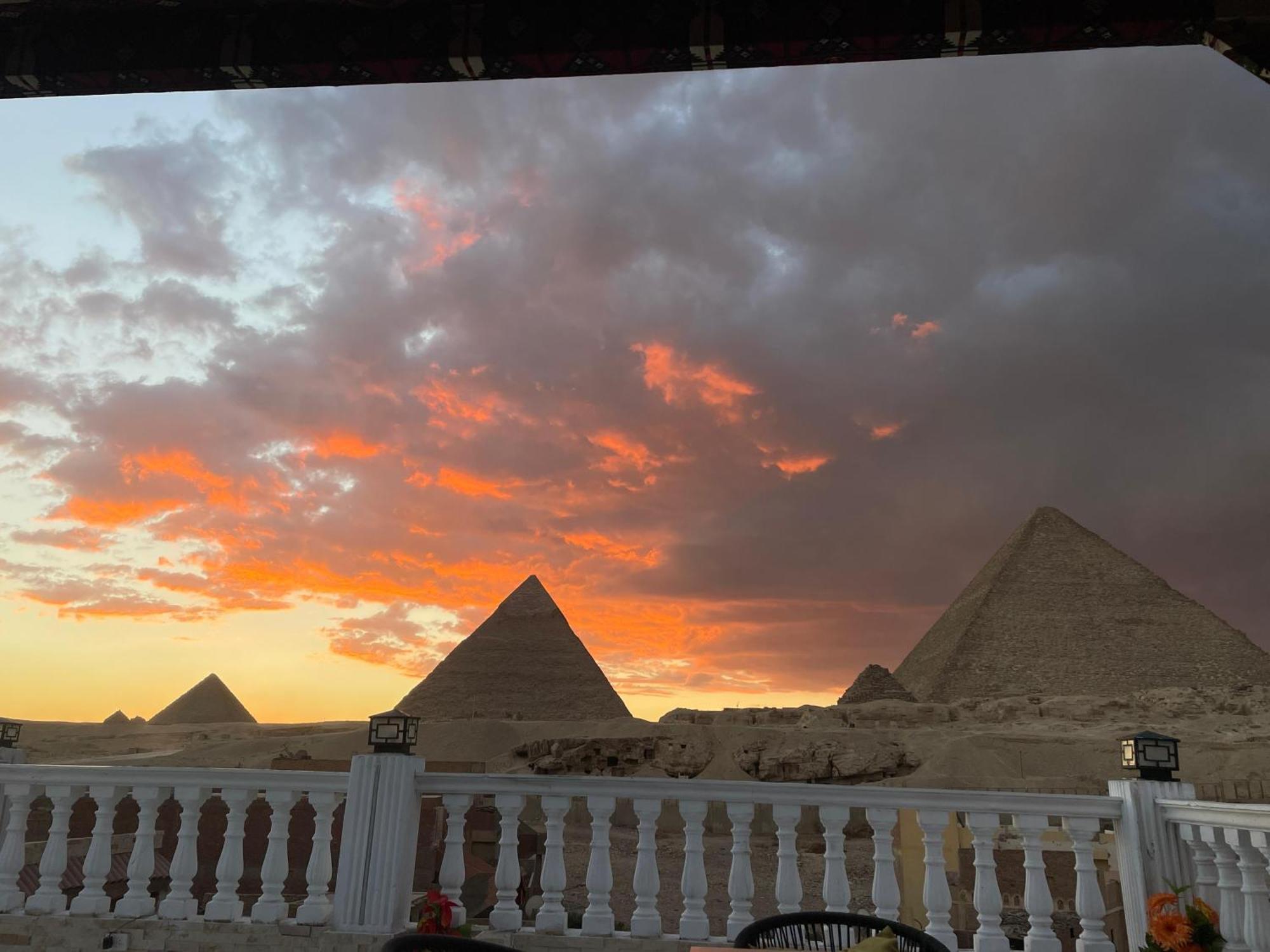 New Scarab Pyramids View Hotel Kafrat al Jabal Exterior photo